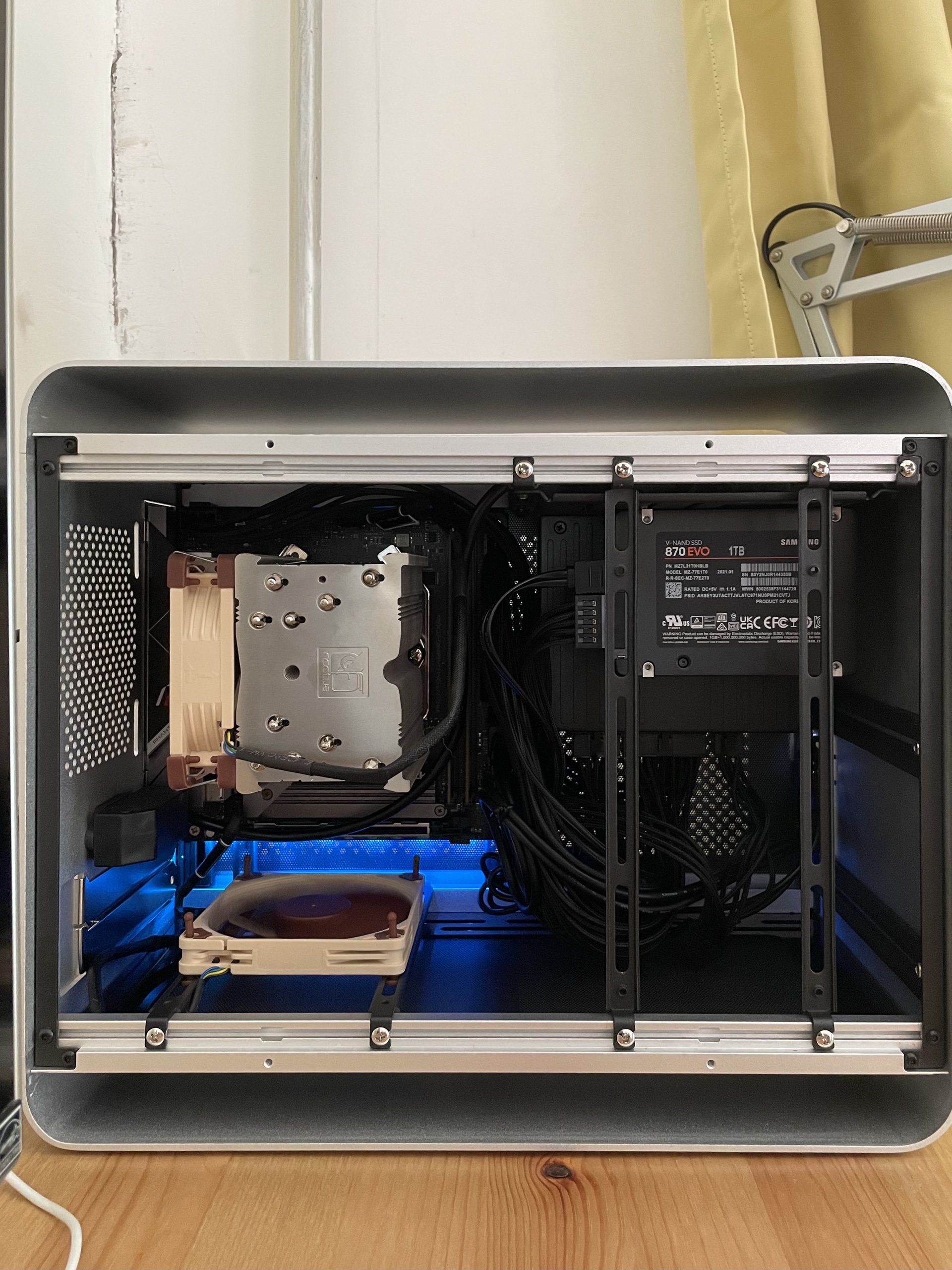 My new PC (case opened)